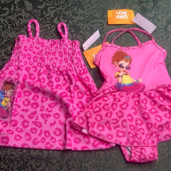 NWT 2tfancy nancy cover up swimsuit bathing suit disney summer vacation july 4